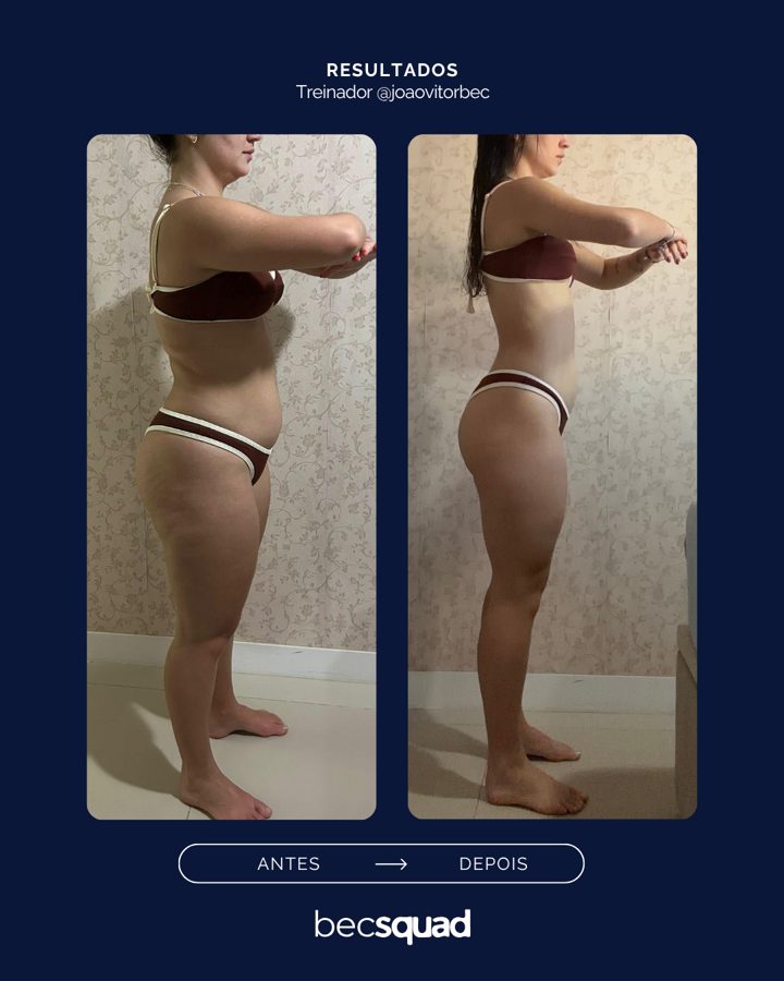 Antes e depois de aluno