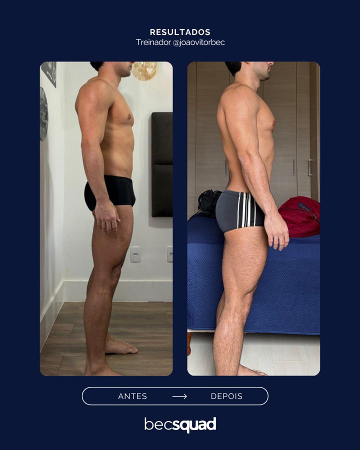 Antes e depois de aluno