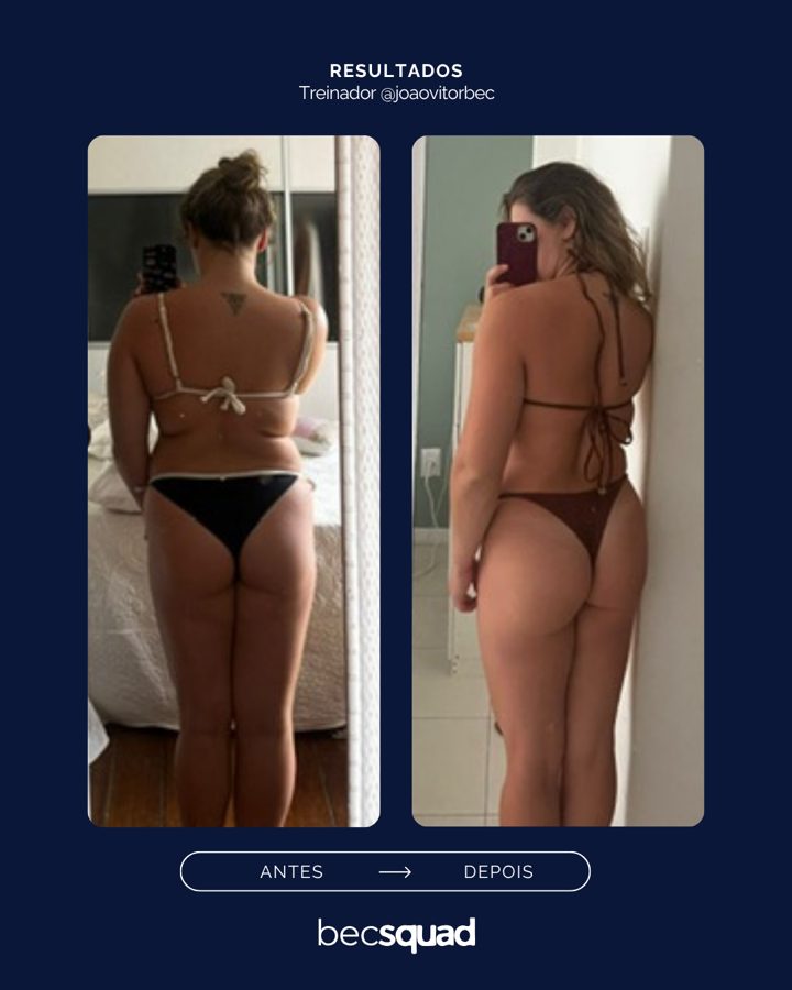 Antes e depois de aluno