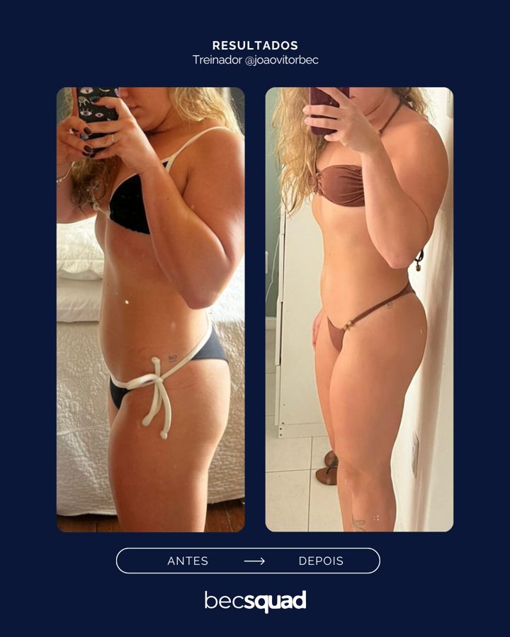 Antes e depois de aluno