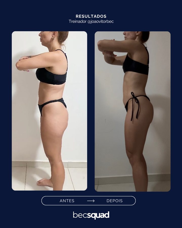 Antes e depois de aluno