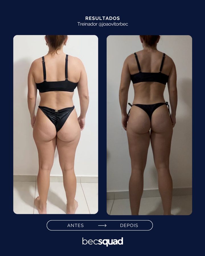Antes e depois de aluno