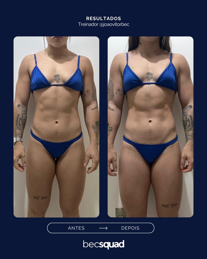 Antes e depois de aluno