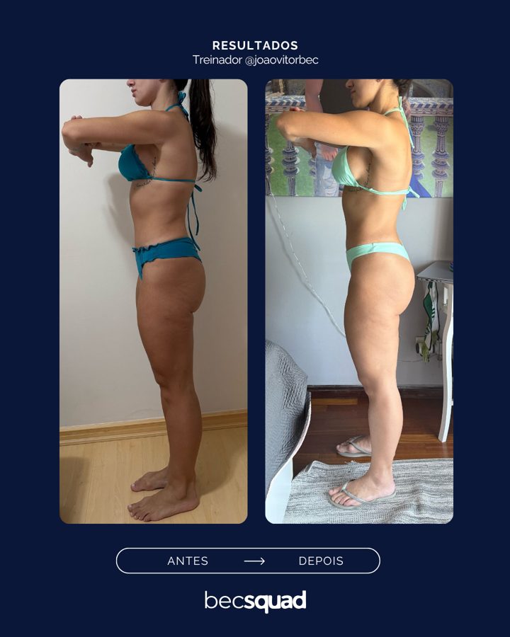 Antes e depois de aluno