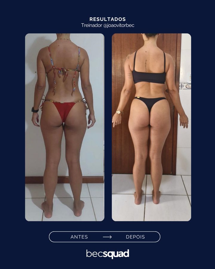 Antes e depois de aluno